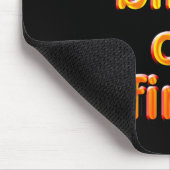 水疱のある指 マウスパッド (コーナー)