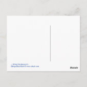 水百合人魚 – 葉書 ポストカード (裏面)