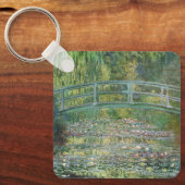 水百合池 | ヴィンテージフランスの絵を描の キーホルダー (正面)