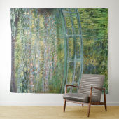 水百合池 | ヴィンテージフランスの絵を描の タペストリー (インサイチュ(横))