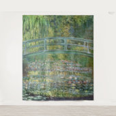 水百合池 | ヴィンテージフランスの絵を描の タペストリー (正面)