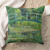 水百合池、1899年クロード・モネ クッション (ブランケット)
