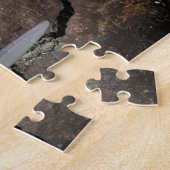 水百合蓮花オンストーン ジグソーパズル (側面)