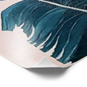 水着の女性の油絵 フォトプリント            (角)