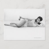 水着の女性 ポストカード (正面)