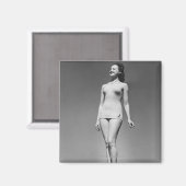 水着の女性 マグネット (正面/裏面)