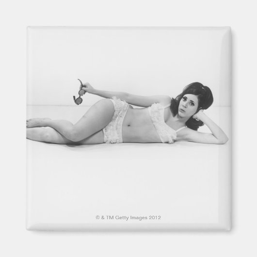 水着の女性 マグネット (正面)