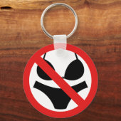 水着の許可記号なし キーホルダー (正面)