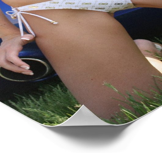 水着の雛 ポスター (角)