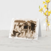 水着ターツフレンドシップカード カード (黄色い花)