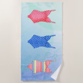 水着ビーチタオル ビーチタオル (正面)