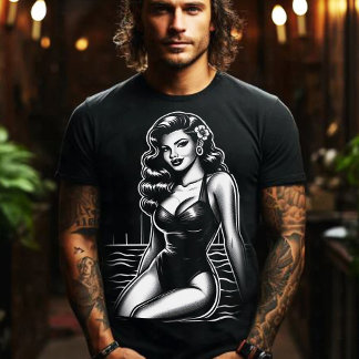 水着ピンアップ Tシャツ