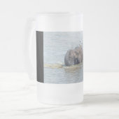 水着象 フロストグラスビールジョッキ (正面左)