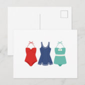 水着 ポストカード (正面/裏面)