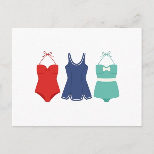水着 ポストカード (正面)