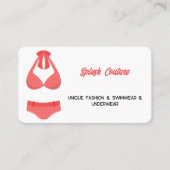 水着 名刺 (正面)