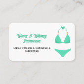 水着 名刺 (正面)