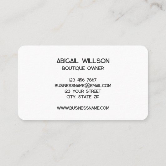 水着 名刺 (裏面)