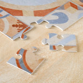 水硬性セメントタイル:モザイク傾向。 ジグソーパズル (側面)