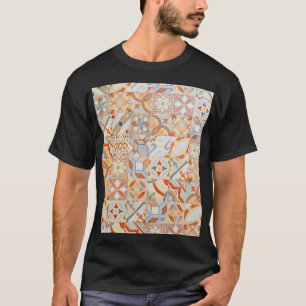 水硬性セメントタイル：モザイク傾向。 Tシャツ