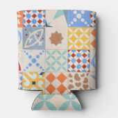 水硬性セメント:モザイクタイルのトレンド。 缶クーラー (裏面)