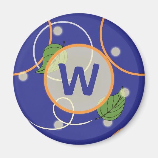 水磁石の上にホタルを置く マグネット (正面)