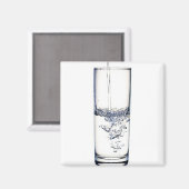 水磁石ガラス マグネット (正面/裏面)