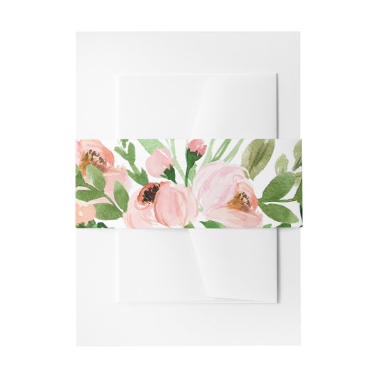 水祝色 招待状ベリーバンド (正面例)