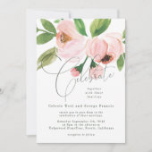 水祝色。 招待状 (正面)