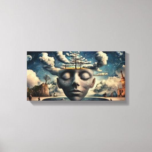 水穴の位置合わせ引き伸ばしキャンバス印刷 キャンバスプリント (正面)