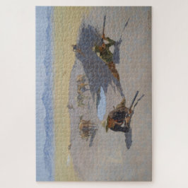 水穴を探して戦う ジグソーパズル