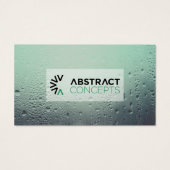 水窓の抽象芸術概念 (裏面)