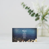 水端、名刺のテンプレート 名刺 (スタンド正面)