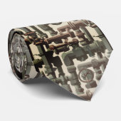 水管おもしろい模様のネックタイ ネクタイ (ロール)