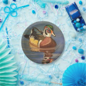 水紙皿のアメリカオシ ペーパープレート (パーティー)