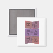 水素エルビウムタンタルとしてヘルタ マグネット (正面/裏面)