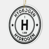 水素元素セラミックオーナメント セラミックオーナメント (左)