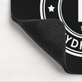 水素元素ブラックマウスパッド マウスパッド (コーナー)