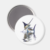 水素晴らしに反射するマーリン マグネット (正面/裏面)