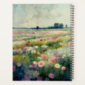 水素晴らし彩風景画 プランナー手帳 (裏面)