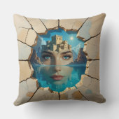 水素晴らし深から上昇するアトランティス クッション (裏面)