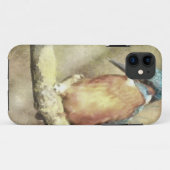 水素晴らし色のカワセミ Case-Mate iPhoneケース (裏面(横))