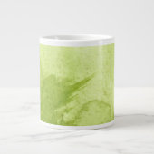 水素晴らし色の背景-水絵を描色3 ジャンボコーヒーマグカップ (正面)