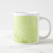 水素晴らし色の背景-水絵を描色3 ジャンボコーヒーマグカップ (右)