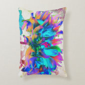 水素晴らし色レインボーカボスダリア アクセントクッション (正面(垂直))