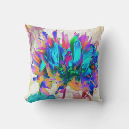 水素晴らし色レインボーカボスダリア クッション