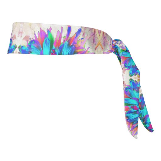 水素晴らし色レインボーカボスダリア タイヘッドバンド (回転90)