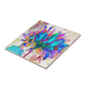 水素晴らし色レインボーカボスダリア タイル (側面)