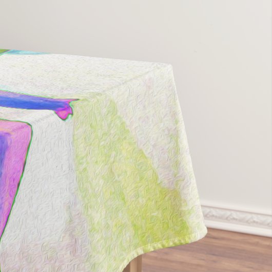 水素晴らし色レインボーカボスダリア テーブルクロス (インサイチュ)