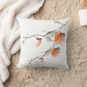 水素晴らし色花分岐枕カバー クッション (ブランケット)